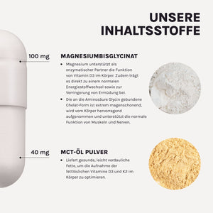 DAILY D3 • K2 • Mg – Produktgrafik zu Magnesiumbisglycinat