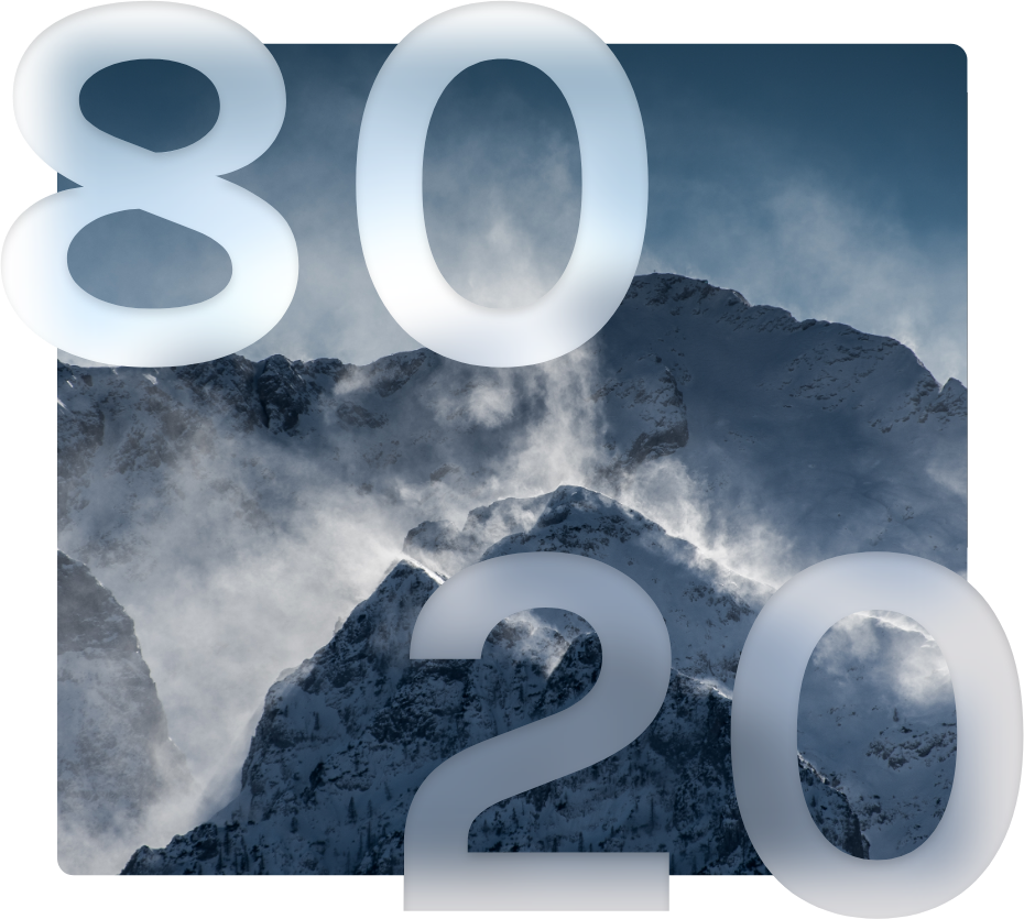 <strong>80%</strong> unserer gesundheit liegen in unserer hand